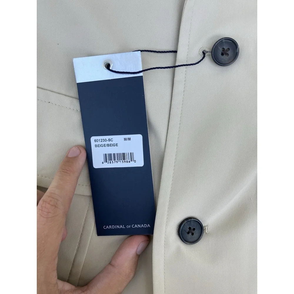 Cardinal of Canada Utility Removable Bib Sport Jacket Med Luxury Sport Coat Tan